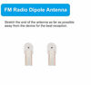 Picture of FM Antenna for Bose Wave Radio, Ancable F Type Ant with 3.5mm to Coaxial Adapter