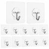 Picture of Limo Adhesive Hooks Utility Hooks 44 lb/ 20 kg(Max), Heavy Duty Coat Hooks Waterproof and Oilproof Seamless Hooks , Wall Hook for Bathroom Kitchen