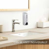 Picture of AUMIO Chamber Soap Dispenser Trio Shower Gel Shampoo Conditioner ABS Wall Mount Silver