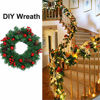 Picture of DearHouse 80Feet Christmas Garland, 4 Strands Artificial Pine Garland Soft Greenery Garland for Holiday Wedding Party,Stairs,Fireplaces Decoration, Outdoor/Indoor Use