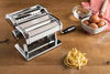 Picture of Marcato Atlas 150 Pasta Machine, Made in Italy, Includes Cutter, Hand Crank, and Instructions, 150 mm, Stainless Steel