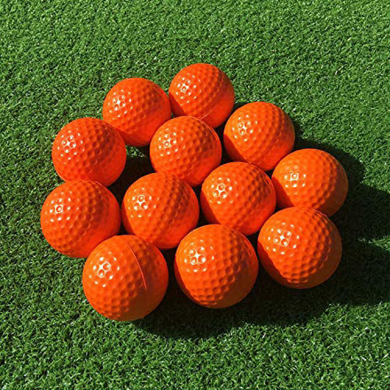 Picture of SkyLife Golf Practice Balls, Soft Golf Foam Balls for Indoor Outdoor Backyard Training (Orange 12pcs)