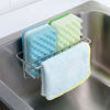 Picture of Adhesive Sponge Holder + Dish Cloth Hanger, 2-in-1 Sink Caddy, SUS304 Stainless Steel Rust Proof Water Proof, No Drilling