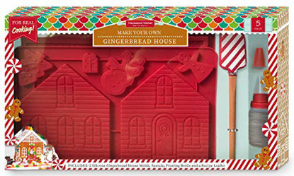 Picture of Handstand Kitchen Gingerbread House 5-piece Real Baking Set with Recipes for Kids