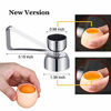 Picture of Egg Shell Opener Egg topper cutter, Stainless Steel Egg Cracker Separator for Raw, Soft or Hard Boiled Egg