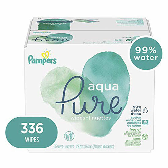 Pampers aqua pure sensitive store water baby diaper wipes