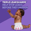 Picture of Diapers Newborn/Size 1 (8-14 lb), 252 Count - Luvs Ultra Leakguards Disposable Baby Diapers, ONE MONTH SUPPLY