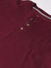 Picture of Hanes mens Long Sleeve Beefy Henley Shirt, Mulled Berry, XX-Large US