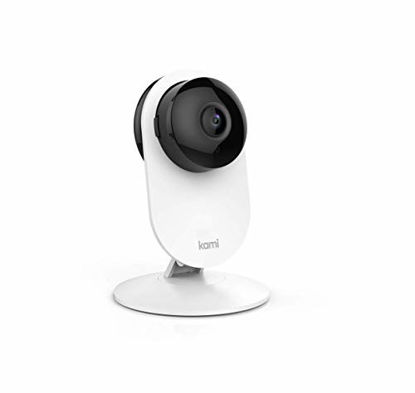 Picture of Security Home Camera, Kami by YI 1080p WiFi Smart Wireless Indoor Nanny IP Cam with Night Vision, 2-Way Audio, Motion & Face Detection, Phone App, Pet Cat Dog Cam - Works with Alexa and Google