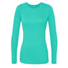 Picture of Sivvan Women's Comfort Long Sleeve T-Shirt/Underscrub Tee - S8500 - Sea Glass - M