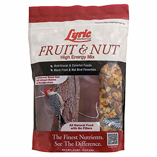 Picture of Lyric 2647413 Fruit & Nut High Energy Wild Bird Food, 5 lb