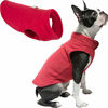 Picture of Gooby Dog Fleece Vest - Red, X-Small - Pullover Dog Jacket with Leash Ring - Winter Small Dog Sweater - Warm Dog Clothes for Small Dogs Girl or Boy for Indoor and Outdoor Use