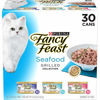 Picture of Purina Fancy Feast Gravy Wet Cat Food Variety Pack, Seafood Grilled Collection - (30) 3 oz. Cans