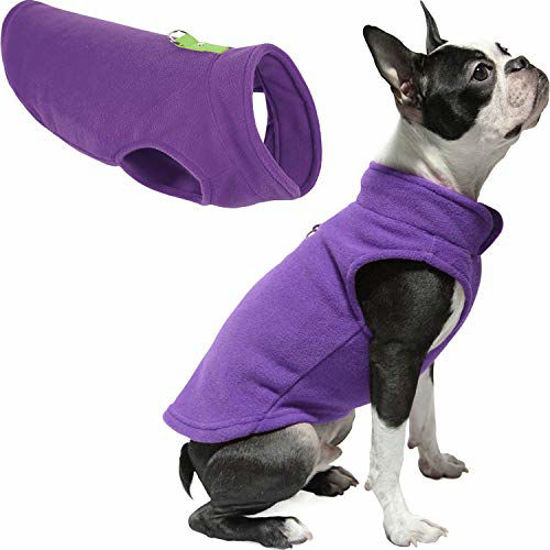 GetUSCart Gooby Dog Fleece Vest Lavender Small Pullover Dog