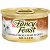 Picture of Purina Fancy Feast Gravy Wet Cat Food, Grilled Liver & Chicken Feast - (24) 3 oz. Cans