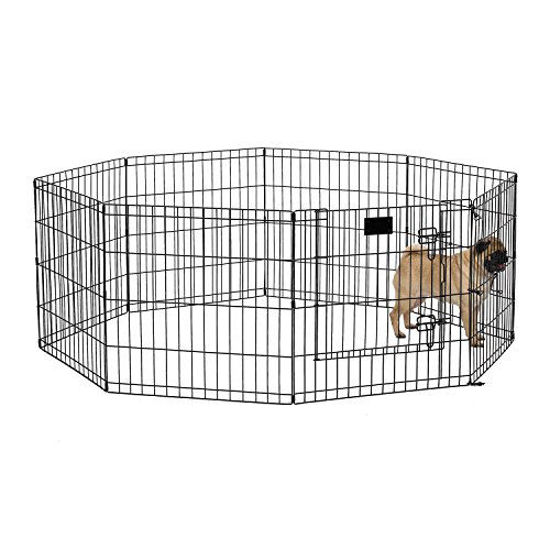 Picture of MidWest Homes for Pets Folding Metal Exercise Pen / Pet Playpen