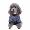 Picture of Pet Dog Clothes Knitwear Dog Sweater Soft Thickening Warm Pup Dogs Shirt Winter Puppy Sweater for Dogs (Navy Blue, S)