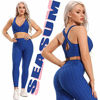 Picture of SEASUM Women's High Waist Yoga Pants Tummy Control Slimming Booty Leggings Workout Running Butt Lift Tights XS