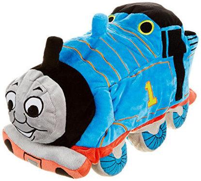 Picture of Jay Franco Thomas & Friends Plush Stuffed Toddler Pillow Buddy - Kids Super Soft Polyester Microfiber, 15 inch (Official Mattel Product), Thomas