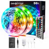 Picture of Daybetter 5050 RGB Infrared Remote Control Color Changing 50ft Led Strip Lights