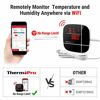 Picture of ThermoPro TP90 Compatible with Alexa Smart Wireless Indoor Hygrometer WiFi Thermometer with Free iOS/Android App