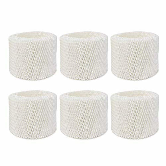 Picture of Extolife 6 Pack Replacement Humidifier Filter for Vicks & Kaz WF2 Humidifier Filters V3100, V3500, V3500N, V3600, V3700, V3800, V3850, V3850JUV, V3900, V3900JUV, VEV320, 3020, ECM-250i, ECM-500, WA-8D