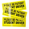 Picture of CARBATO Student Driver Magnet Safety Sign Vehicle Bumper Magnet - Car Vehicle Reflective Sign Sticker Bumper for New Drivers - Set of 3