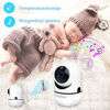 Picture of Baby Monitor with Remote Pan-Tilt-Zoom Camera and 3.2'' LCD Screen, Infrared Night Vision (Black)