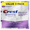 Picture of Crest 3D White Brilliance Vibrant Peppermint Teeth Whitening Toothpaste, 4.1 oz, Pack of 3 (Packaging May Vary)