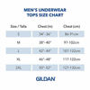 Picture of Gildan Men's Crew T-Shirt Multipack, Navy, charcoal, cardinal Red Assorted 5 Pack, Large