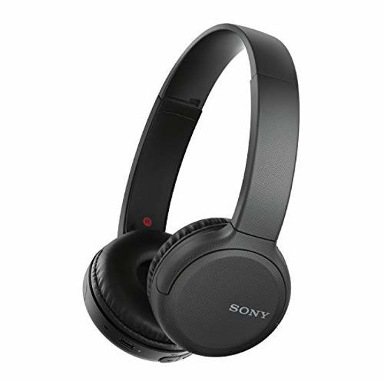 Picture of Sony Wireless Headphones WH-CH510: Wireless Bluetooth On-Ear Headset with Mic for Phone-Call, Black