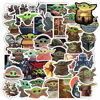 Picture of Baby_Yoda Stickers[50pcs] Vinyl Waterproof Stickers for Laptop, Hydro Flask Water Bottle Car Cup Computer Guitar Skateboard Luggage Bike Bumper, Kid Gift (Baby_Yoda-50Pcs)