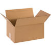 Picture of Aviditi 1286 Corrugated Cardboard Box 12" L x 8" W x 6" H, Kraft, for Shipping, Packing and Moving (Pack of 25)