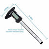 Picture of Digital Caliper, Adoric 0-6" Calipers Measuring Tool - Electronic Micrometer Caliper with Large LCD Screen, Auto-Off Feature, Inch and Millimeter Conversion