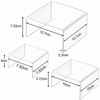 Picture of Chuangdi 2 Sets Clear Acrylic Display Risers, Jewelry Display Riser Shelf Showcase Fixtures (Small Set, Clear)