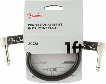 Picture of Fender Professional 1' Instrument Cable - Black