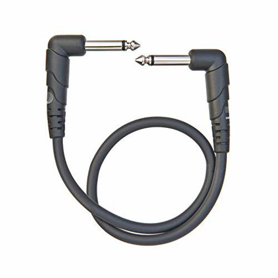 Picture of D'Addario Classic Series Patch Cable, Right-Angle, 1 Foot