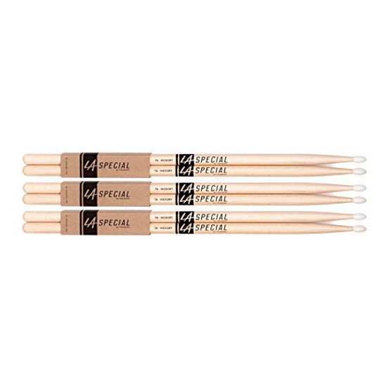 Picture of Promark LA Specials 7A Hickory Drumsticks with Nylon Tip, 3-Pack (LA7AN-3P)