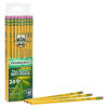 Picture of TICONDEROGA Pencils, Wood-Cased, Unsharpened, Graphite #2 HB Soft, Yellow, 24-Pack (13924)