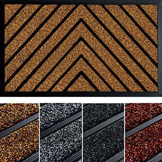 Picture of Extra Durable Door Mat 30x18 - Welcome Mats for Front Door - Door Mats for Home Entrance - Front Door Mat Outdoor - Outdoor Doormats - Indoor Door Mat - Heavy Duty Doormat - Entryway Rug - Welcome Mat