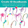 Picture of Creativity for Kids Fashion Headbands Craft Kit, Makes 10 Unique Hair Accessories