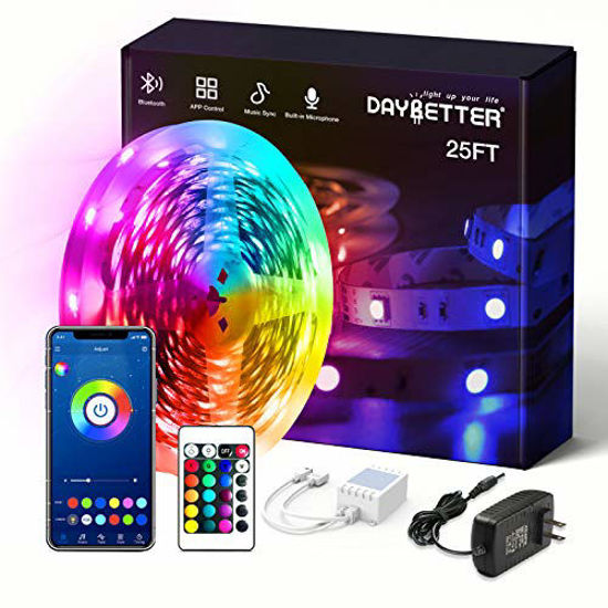 Daybetter smd 5050 remote deals control led strip lights