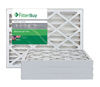 Picture of FilterBuy 16x32x2 MERV 8 Pleated AC Furnace Air Filter, (Pack of 4 Filters), 16x32x2 - Silver