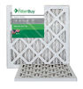 Picture of FilterBuy 18x18x1 MERV 8 Pleated AC Furnace Air Filter, (Pack of 2 Filters), 18x18x1 - Silver