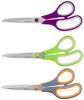 Picture of Amazon Basics Multipurpose, Comfort Grip, Titanium Fused, Stainless Steel Office Scissors - Pack of 3