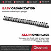 Picture of Olsa Tools 1/4-Inch Drive Aluminum Socket Organizer | Premium Quality Socket Holder (Black)