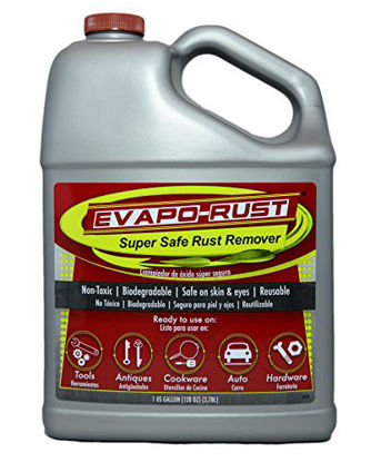 CRC Evapo-Rust, Heavy-Duty Rust Remover, Reusable, Acid-Free,  Non-Corrosive, Water-based, 32 oz, Removes Rust to Bare Metal