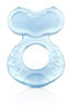 Picture of Nuby Silicone Teethe-eez Teether with Bristles, Includes Hygienic Case, Blue