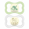 Picture of MAM Air Night Pacifiers (2 pack), MAM Sensitive Skin Pacifier 6+ Months, Glow in the Dark Pacifier, Best Pacifier for Breastfed Babies, Unisex Baby Pacifiers