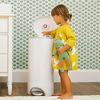 Picture of Munchkin Step Diaper Pail Powered by Arm & Hammer, Includes (1) Bonus Toss Disposable Diaper Pail